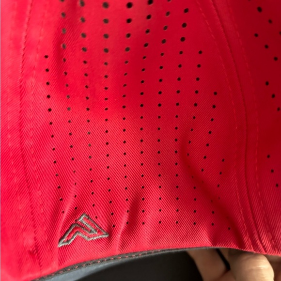 Vintage Pacific Headwear Style 474F Size L-XL Baseball Cap Red Bull Star Sporty - Picture 6 of 12